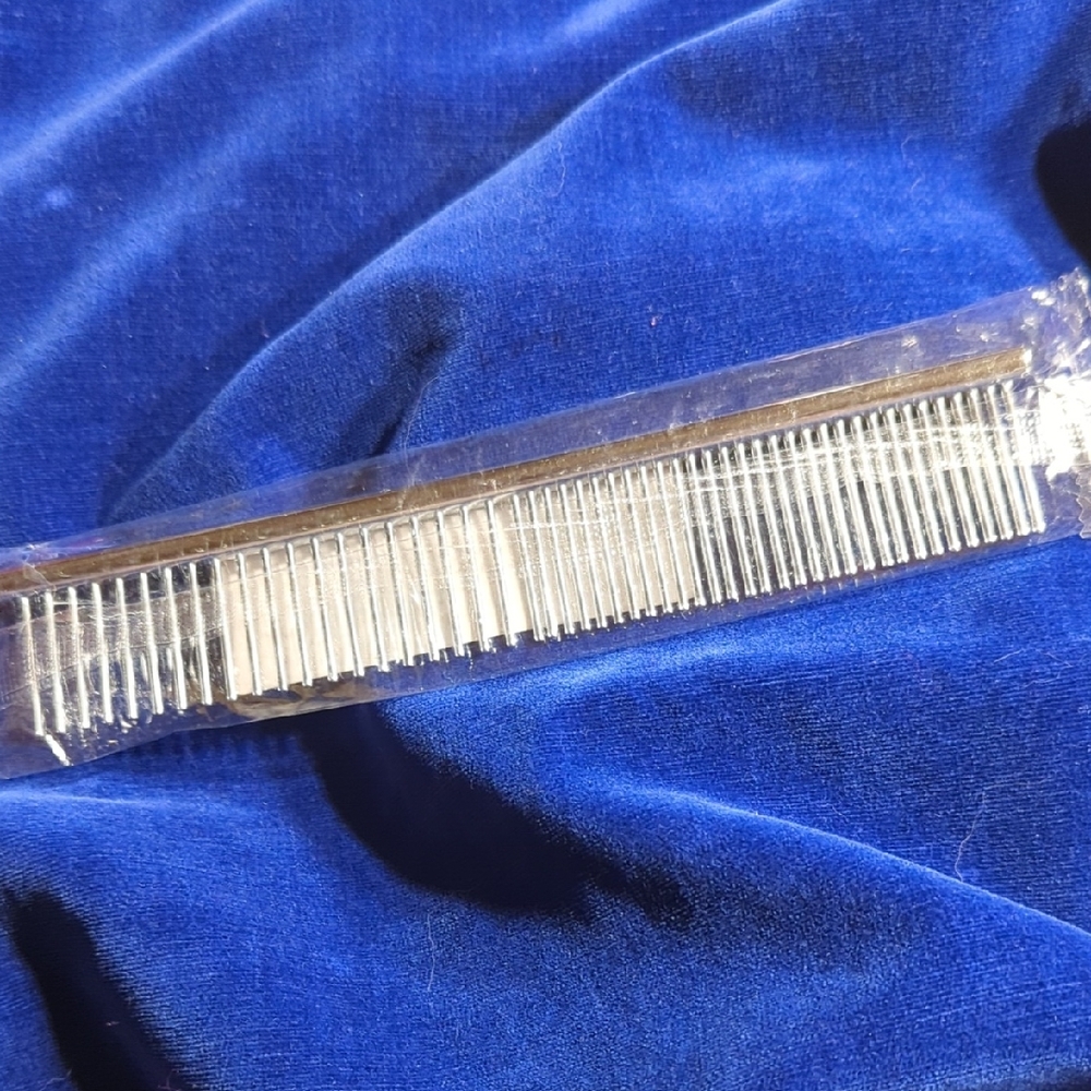 Silver Metal Comb